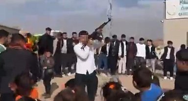 Şanlıurfa'da düğünde uzun namlulu silahla havaya ateş açtı