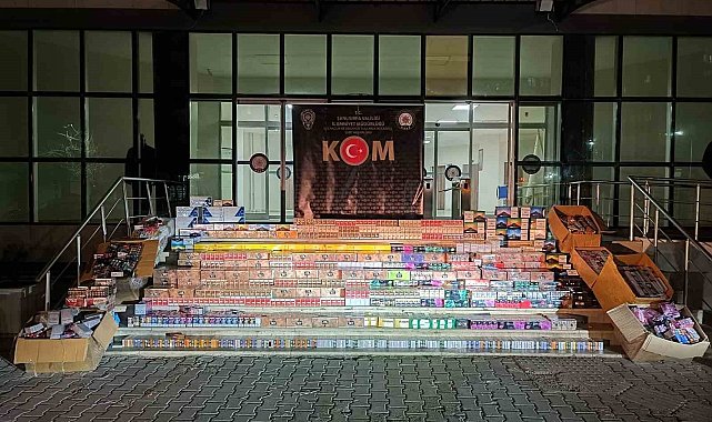 Şanlıurfa'da kaçak sigara operasyonu: 3 gözaltı