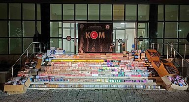 Şanlıurfa'da kaçak sigara operasyonu: 3 gözaltı