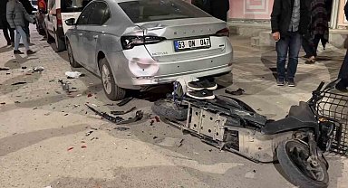 Şanlıurfa'da pikap ile motosiklet çarpıştı:2 ağır yaralı