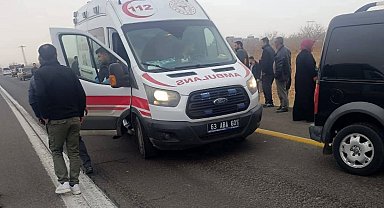 Şanlıurfa'da trafik kazası: 1 yaya ağır yaralandı