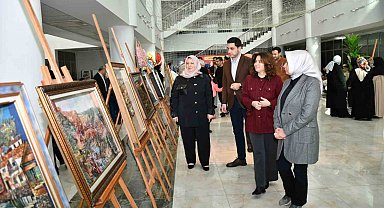 Şanlıurfa'da üç boyutlu resim sergisi