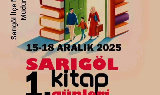 Sarıgöl'de ilk kez Kitap Fuarı düzenleniyor