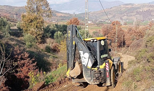 Sarıgöl'de ova yolları düzenleniyor
