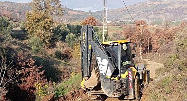 Sarıgöl'de ova yolları düzenleniyor