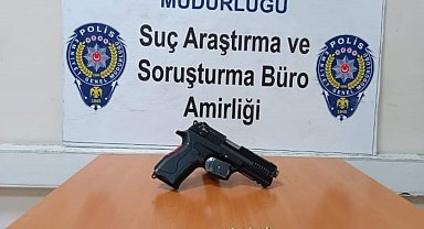 Sarıkamış'ta silah ele geçirildi