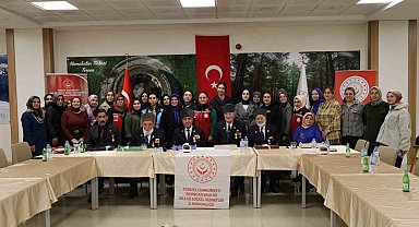 Şehit yakınları ve gaziler, Erzincan Kız Yurdu öğrencileriyle buluştu