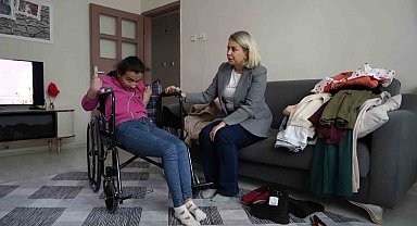 Serebral palsi hastası Tuğba Ateş'in hayali gerçek oldu