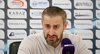 Serkan Özbalta: "Beni memnun eden şey oyuncuların pes etmemesiydi"