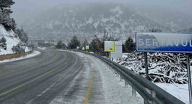 Sertavul Geçidi'nde ulaşım kontrollü sağlanıyor