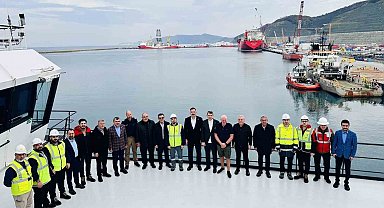 Seven Vega gemisi Filyos Limanı'nda: 2026 hedefi için start verildi