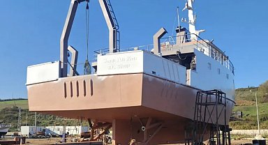 Seydi Ali Reis Gemisi teknik yenileme için karaya alındı