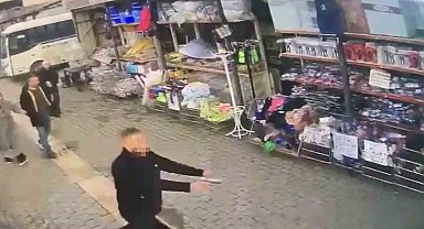 Silahla kovaladığı şahsa kurşun yağdırdı, kurşunların hedefi olmaktan böyle kurtuldu