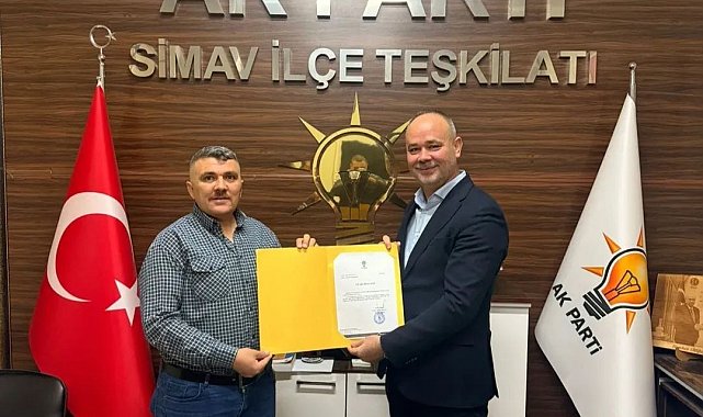 Simav'da Volkan Kırbıyık mahalle başkanı oldu