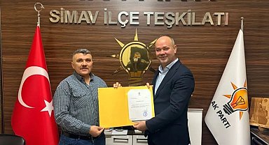 Simav'da Volkan Kırbıyık mahalle başkanı oldu