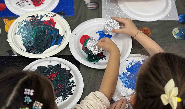 Sincan Belediyesi'nden miniklere uzay temalı etkinlik