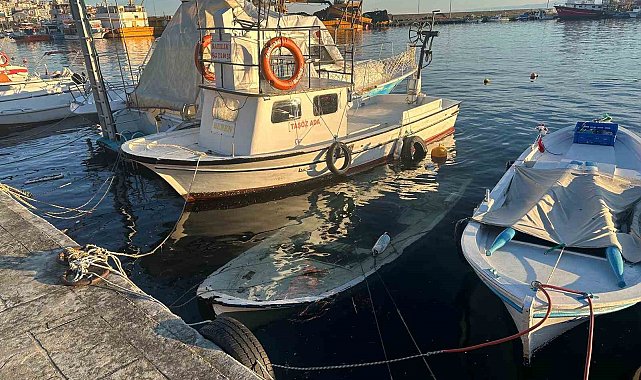 Sinop'ta kayık battı