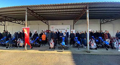 Sinop'ta üreticiye yüzde 100 hibeli makine desteği