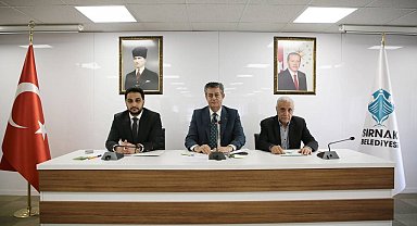 Şırnak Belediyesinde 2025 yılının son meclis toplantısı yapıldı