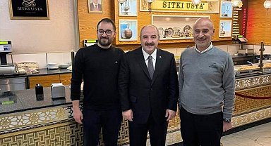 Sıtkı Usta devlet erkanını ağırlıyor
