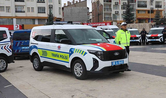 Sivas'ın asayiş gücü modern araçlarla daha da güçlendi