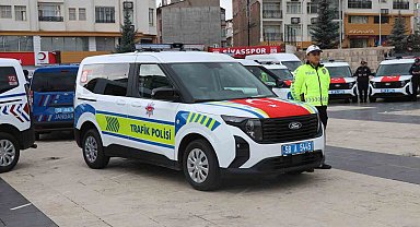 Sivas'ın asayiş gücü modern araçlarla daha da güçlendi