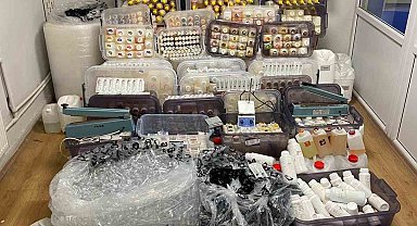 Sivas'ta tütün ve tütün mamulleri operasyonu: 1 tondan fazla malzeme ele geçirildi