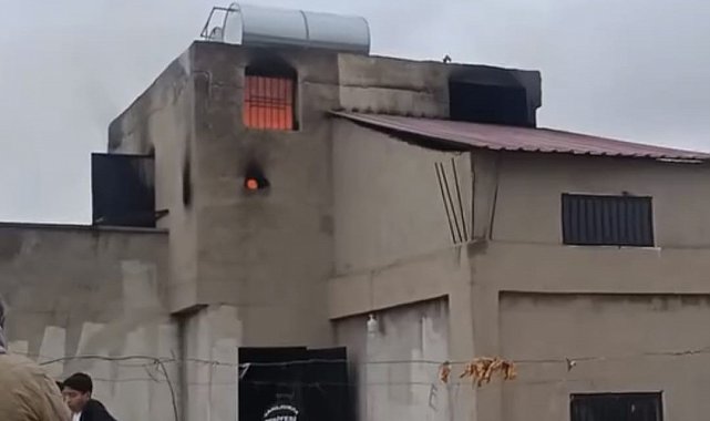 Siverek'te apartmanda çıkan yangın paniğe neden oldu