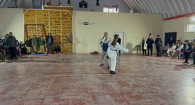 Sofular Ortaokulunda tekvando rüzgarı