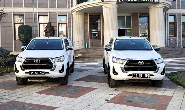 Söğüt Belediyesi araç filosunu güçlendirdi