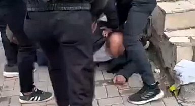 Sokak ortasında meydan dayağı