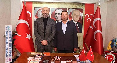 Söke Belediye Başkanı Arıkan, MHP İlçe Teşkilatı ile bir araya geldi