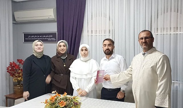 Söke Müftülüğü'nde 2025 yılında 100 çift 'evet' dedi