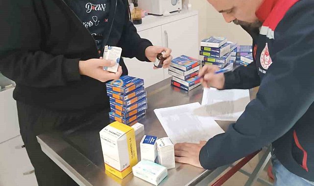 Söke'de özel veteriner klinikleri denetlendi