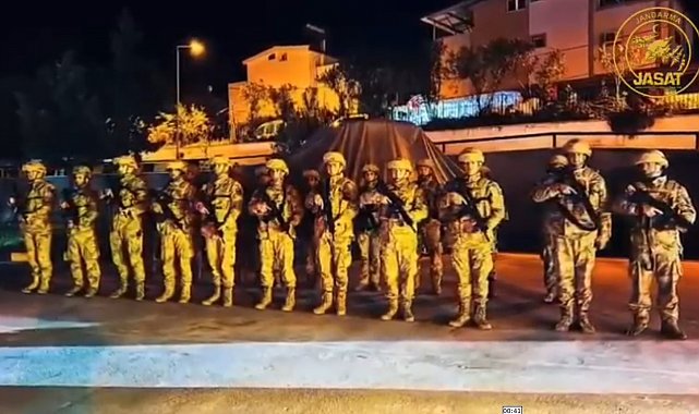 Söke'de silahlı paylaşım yapan şahıslara operasyon: 4 gözaltı