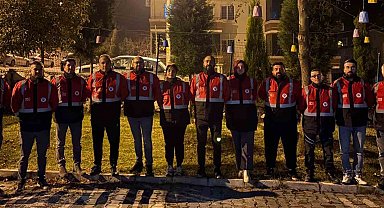 SOSEV'den arama kurtarma ekibine ekipman desteği