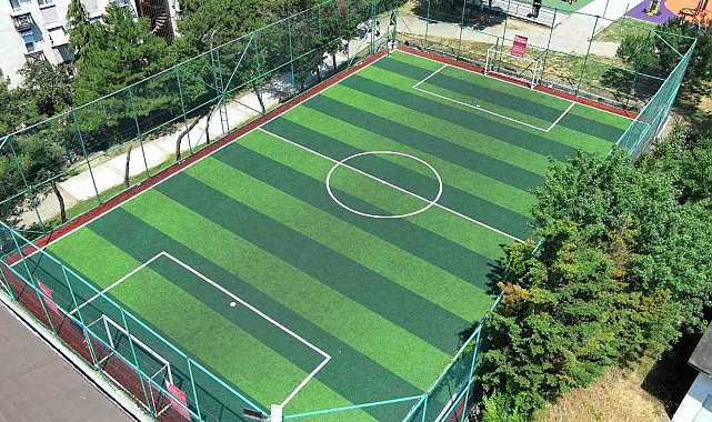 Sporcuhane projesiyle Kağıthane'ye yeni nesil spor sahaları