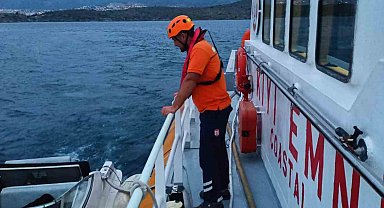 Su alan tekne Kıyı Emniyet ekipleri tarafından kurtarıldı