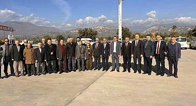 Sultanhisar'da vefa buluşması, emekli din görevlileri unutulmadı