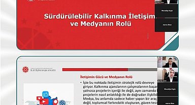 Sürdürülebilir kalkınma politikalarında iletişimin önemi ele alındı