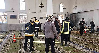 Suriye'de cami patlamasında can kaybı 8'e yükseldi