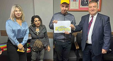 Taksi tutkunu Halil'e Başkan Özkan'dan özel sürpriz