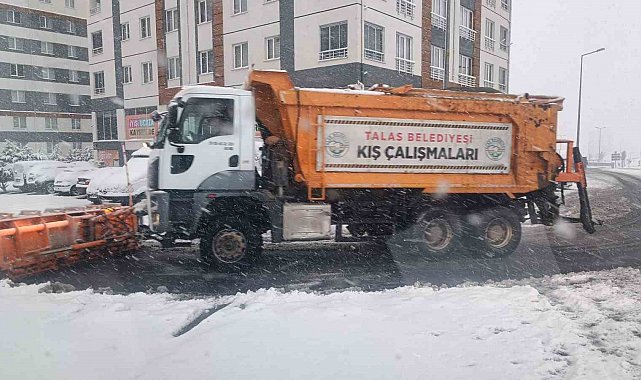 Talas'ta kar teyakkuzu