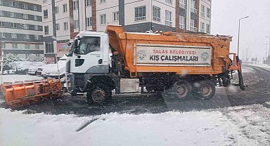 Talas'ta kar teyakkuzu