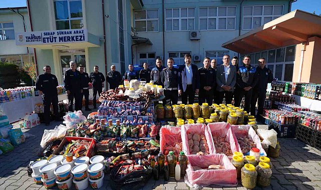 Tarsus'ta halk sağlığını tehdit eden on binlerce ürün toplatıldı