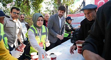 Tarsus'ta sıcak çorba ikramı başladı