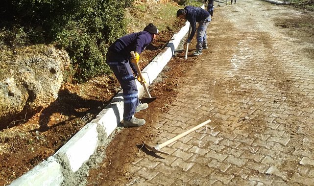 Tavas Belediyesi Fen İşleri Müdürlüğünde çalışmalar tüm hızıyla devam ediyor