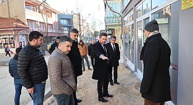 Tavas ilce merkezinde üst yapı çalışmalarını tüm hızıyla devam ediyor