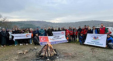 Tavşanlı'da Sarıkamış şehitleri için anlamlı vefa