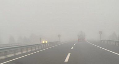 Tavşanlı'da yoğun sis